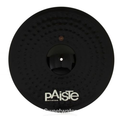  Paiste 22 inch Color Sound 900 Black Heavy Ride Cymbal