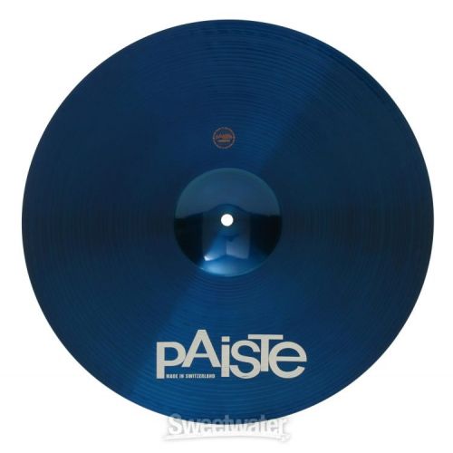  Paiste 17 inch Color Sound 900 Blue Heavy Crash Cymbal