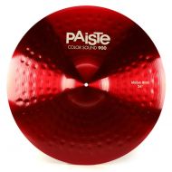 Paiste 24 inch Color Sound 900 Red Mega Ride Cymbal