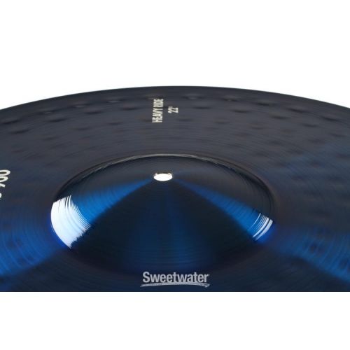  Paiste 22 inch Color Sound 900 Blue Heavy Ride Cymbal