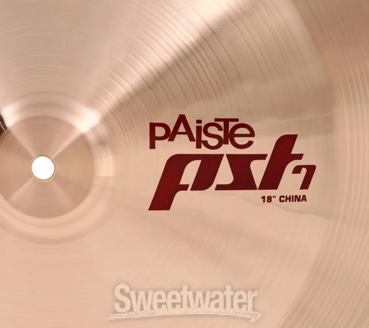  Paiste 18 inch PST 7 China Cymbal