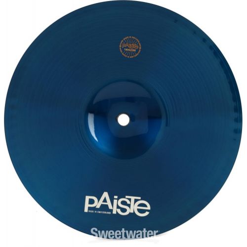  Paiste 10 inch Color Sound 900 Blue Splash Cymbal