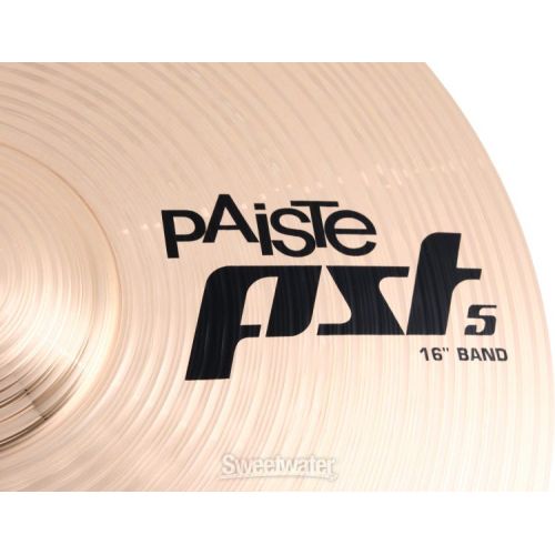  Paiste PST 5 Band Cymbal Pair - 16 inch