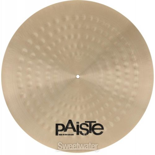  Paiste Masters Dark Flat Ride - 22-inch