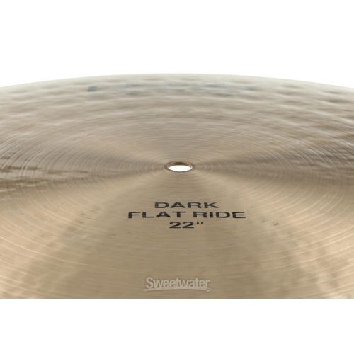  Paiste Masters Dark Flat Ride - 22-inch