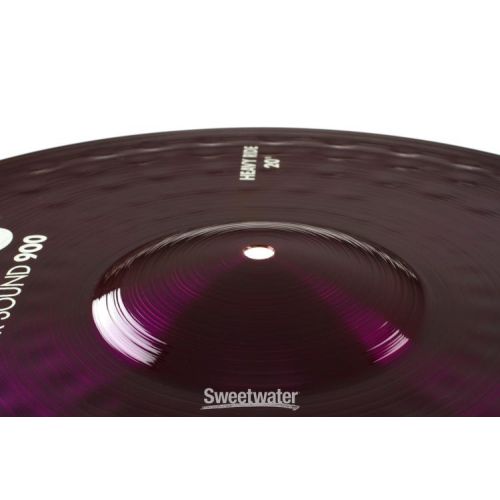  Paiste 20 inch Color Sound 900 Purple Heavy Ride Cymbal