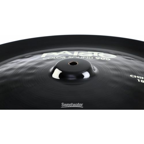  Paiste 18 inch Color Sound 900 Black China Cymbal