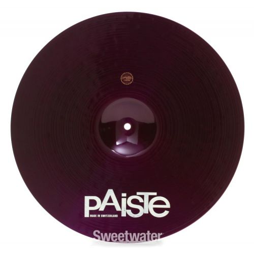  Paiste 17 inch Color Sound 900 Purple Crash Cymbal