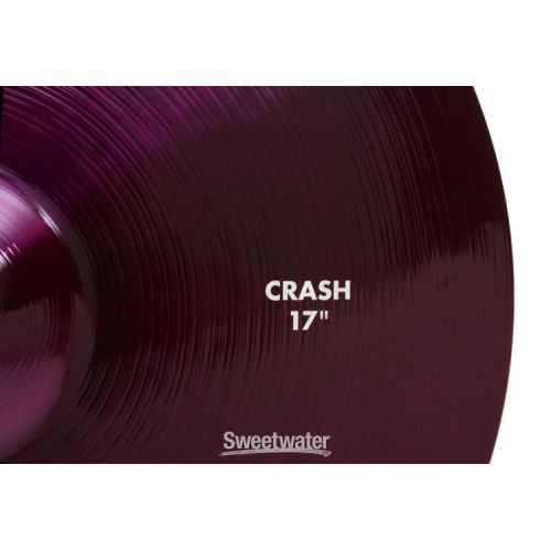  Paiste 17 inch Color Sound 900 Purple Crash Cymbal