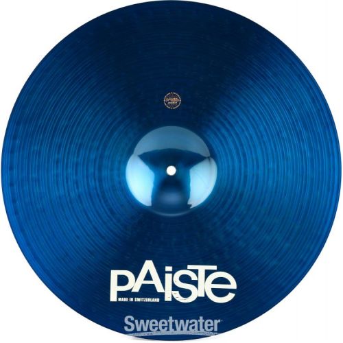  Paiste 19 inch Color Sound 900 Blue Heavy Crash Cymbal