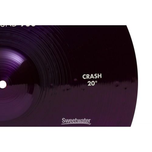  Paiste 20 inch Color Sound 900 Purple Crash Cymbal