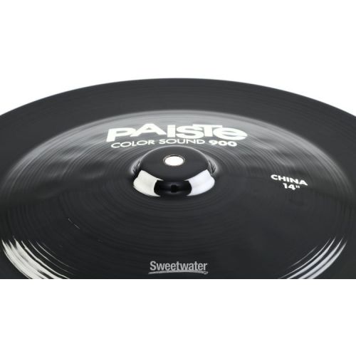  Paiste 14 inch Color Sound 900 Black China Cymbal