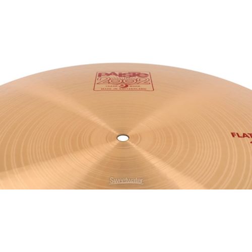  Paiste 20-inch 2002 Flat Ride Cymbal