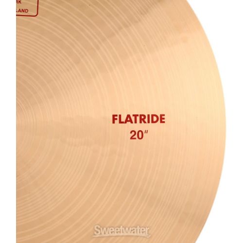  Paiste 20-inch 2002 Flat Ride Cymbal