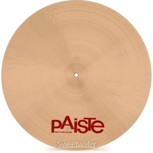  Paiste 20-inch 2002 Flat Ride Cymbal