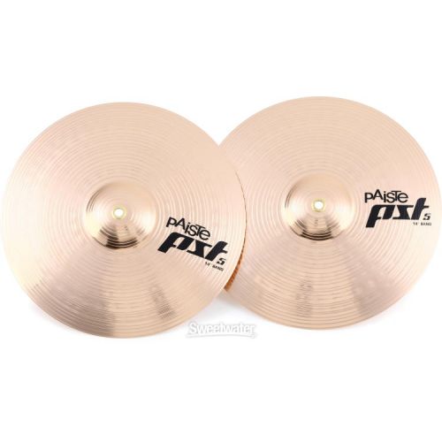  Paiste PST 5 Band Cymbal Pair - 14 inch