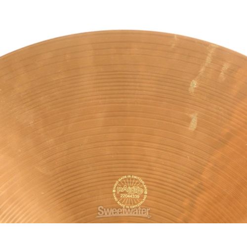  Paiste 16 inch 2002 Medium Crash Cymbal Used