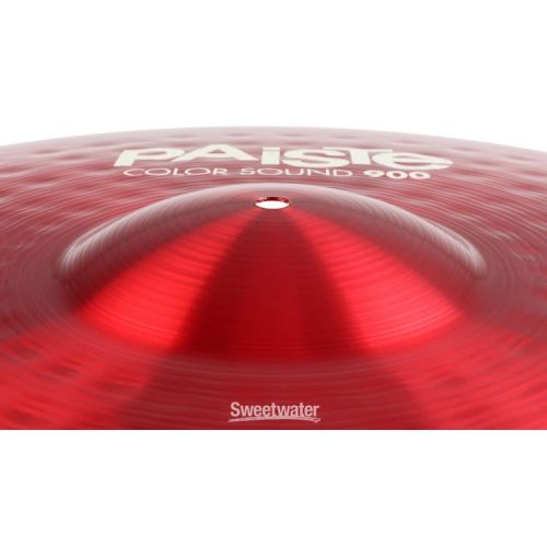  Paiste 22 inch Color Sound 900 Red Heavy Ride Cymbal