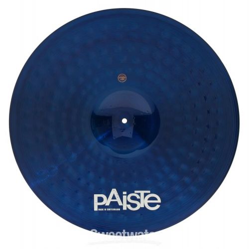  Paiste 24 inch Color Sound 900 Blue Mega Ride Cymbal