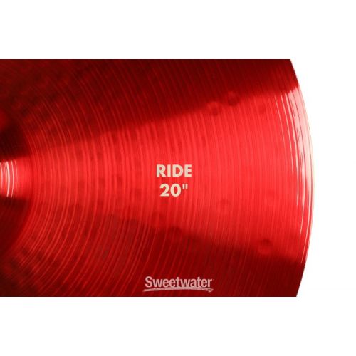  Paiste 20 inch Color Sound 900 Red Ride Cymbal