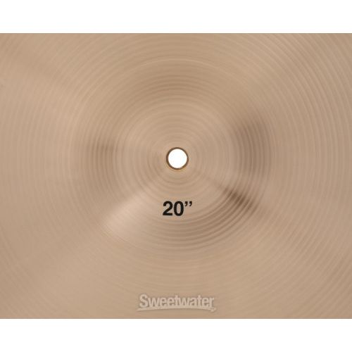  Paiste Formula 602 Paper Thin Crash Cymbal - 20-inch