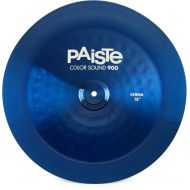 Paiste 18 inch Color Sound 900 Blue China Cymbal