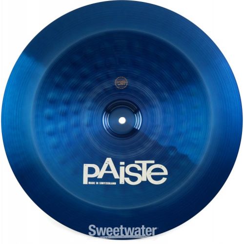  Paiste 18 inch Color Sound 900 Blue China Cymbal