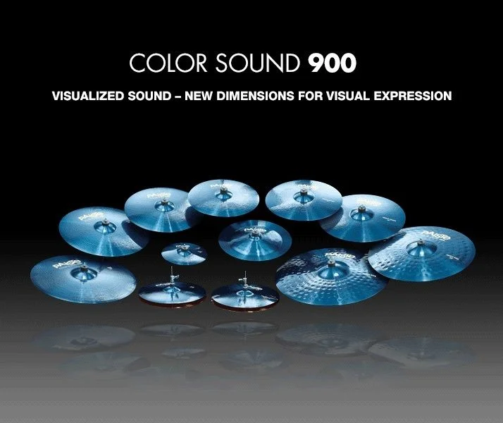  Paiste 12 inch Color Sound 900 Blue Splash Cymbal Demo