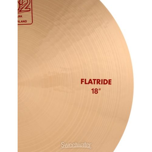  Paiste 18-inch 2002 Flat Ride Cymbal