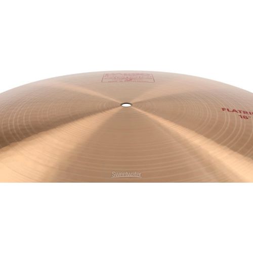  Paiste 18-inch 2002 Flat Ride Cymbal