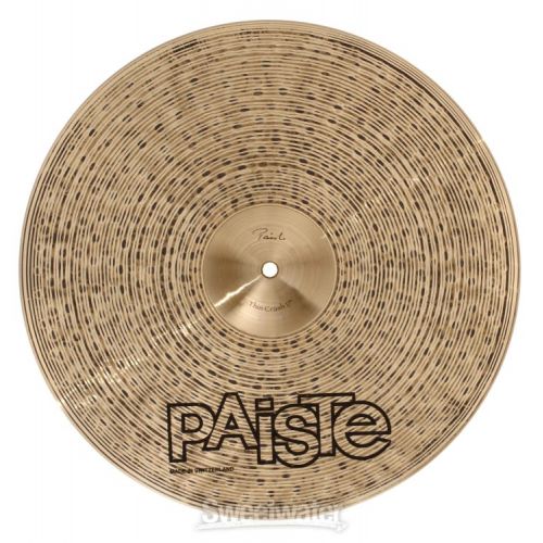  Paiste 17 inch Signature Traditionals Thin Crash Cymbal