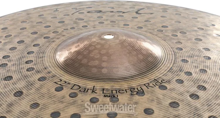  Paiste Signature Dark Energy Ride Mark I Cymbal - 22 inch