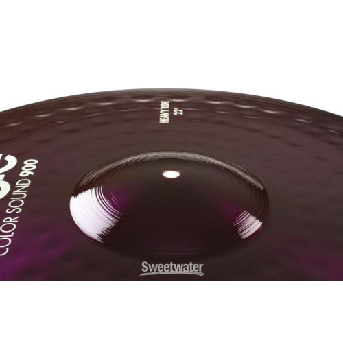  Paiste 22 inch Color Sound 900 Purple Heavy Ride Cymbal