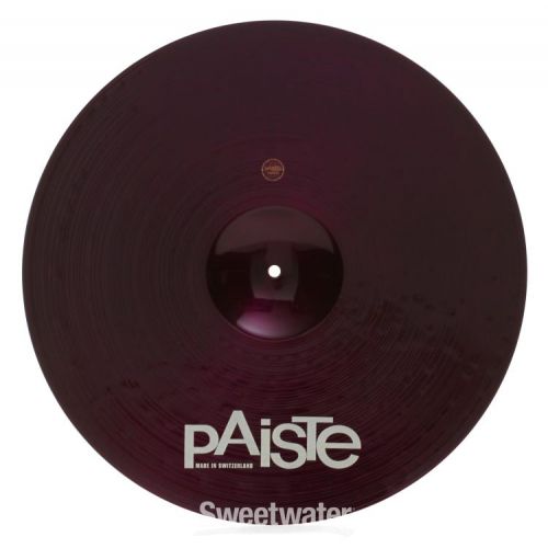  Paiste 20 inch Color Sound 900 Purple Heavy Crash Cymbal