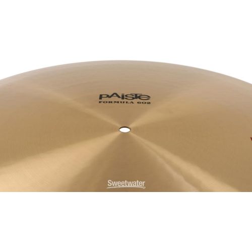  Paiste Formula 602 Thin Flat Ride - 22-inch