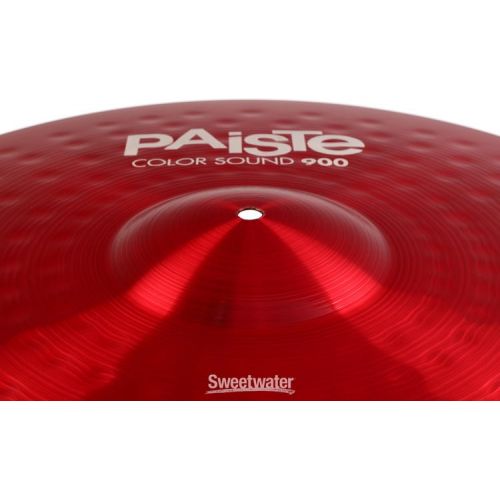  Paiste 20 inch Color Sound 900 Red Heavy Ride Cymbal