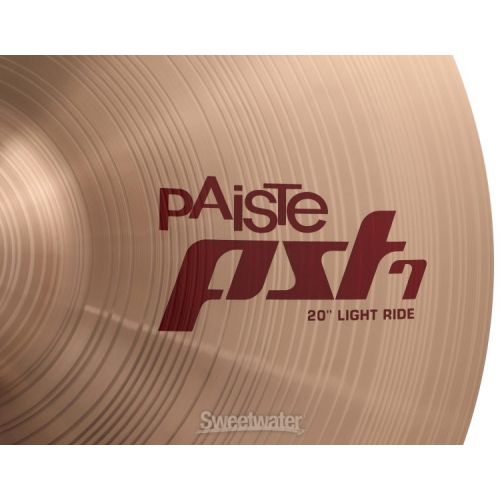  Paiste 20 inch PST 7 Light Ride Cymbal
