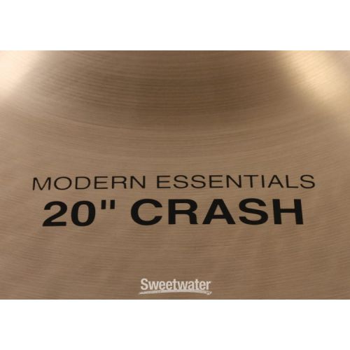  Paiste 20 inch Formula 602 Modern Essentials Crash Cymbal