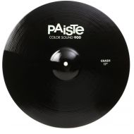 Paiste 17 inch Color Sound 900 Black Crash Cymbal