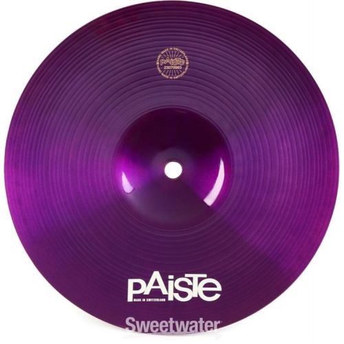  Paiste 10 inch Color Sound 900 Purple Splash Cymbal