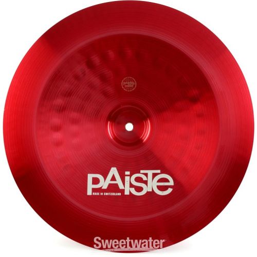  Paiste 16 inch Color Sound 900 Red China Cymbal