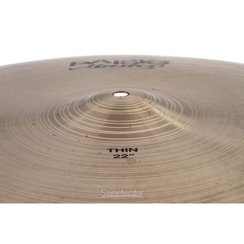  Paiste Masters Thin Ride Cymbal - 22 inch