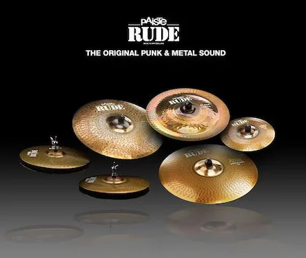  Paiste 10 inch RUDE Splash Cymbal