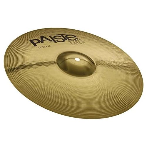  [아마존베스트]Paiste 101 Brass 14 Inch Crash Set (MS63 Brass, Balanced Tone, Suitable for Any Style, Includes Boom Cymbal Stand)