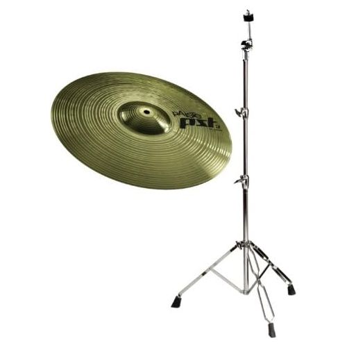  [아마존베스트]Paiste PST 3Crash 14with Cymbal Stand Straight Set