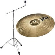 [아마존베스트]PAISTE PST318CRASH RIDE CYMBAL with Keepdrum Boom Cymbal Stand