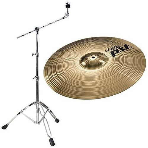  [아마존베스트]PAISTE PST318CRASH RIDE CYMBAL with Keepdrum Boom Cymbal Stand