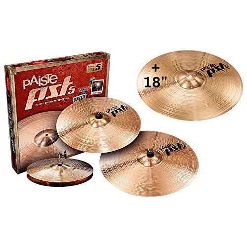  [아마존베스트]Paiste PST 514HH, 16+ 18CRASH SET Universal 20ride