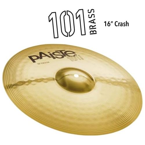  [아마존베스트]PAISTE 101 UNIVERSAL (14/16/20) Cymbals Cymbal value packs