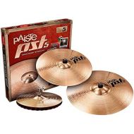 [아마존베스트]PAISTE PST 5Action Rock Set 14HH/16°C/18°C/20R · Cymbal Set